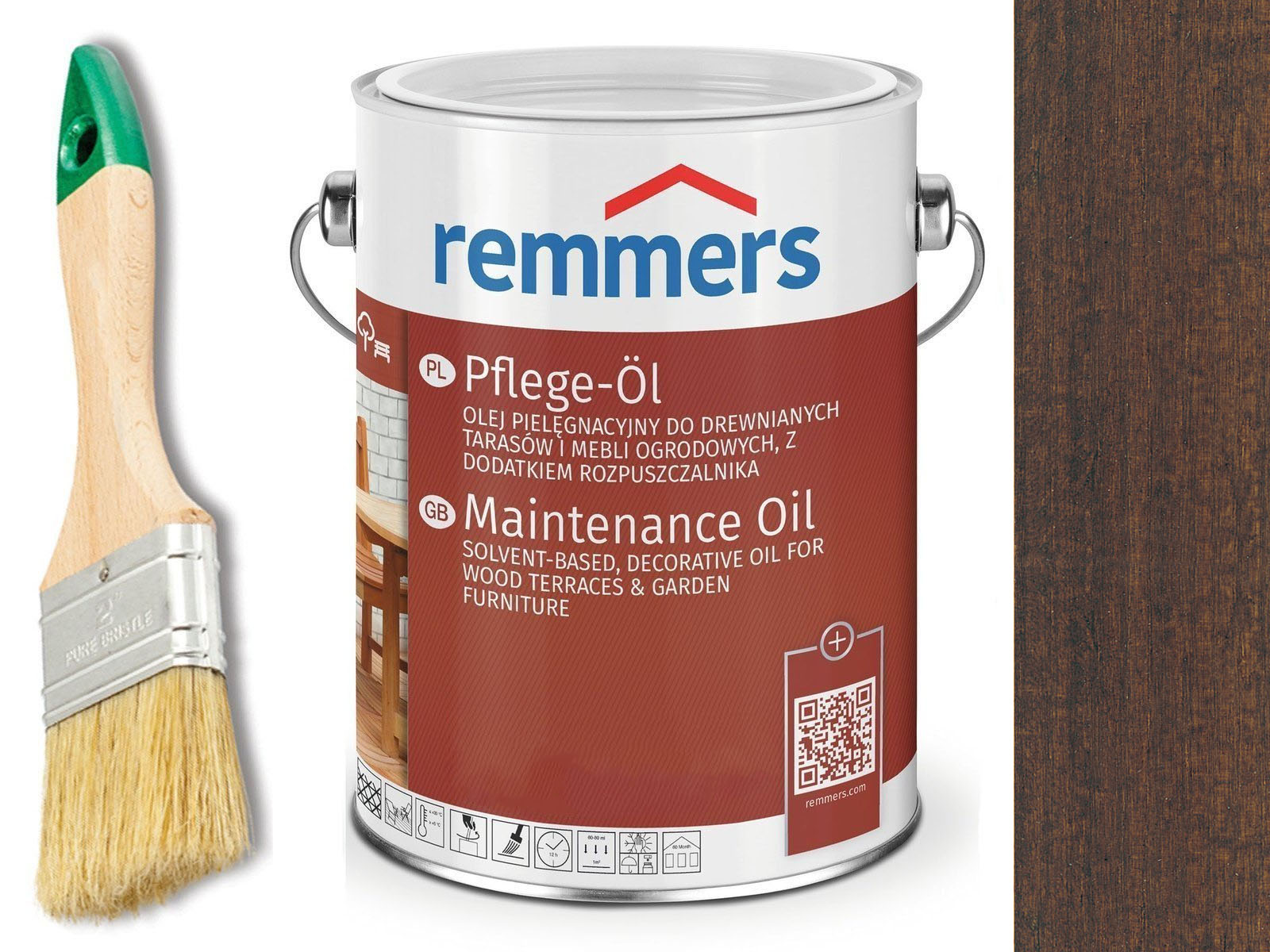 

Remmers Pflege-Ol olej do tarasu Palisander 0,75L
