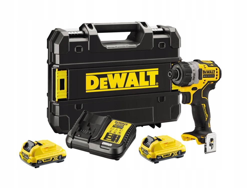 Aku Šroubovák Dewalt 12V 1/4" DCF601D2 8Nm 2x2,0Ah