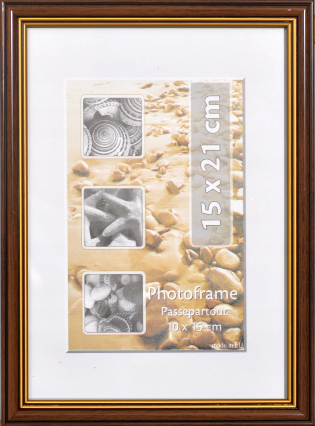 

Marek i Darek Ramka Foto Fala 15X21 Brąz 15 MM