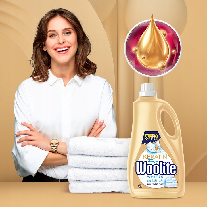 Woolite Extra White Płyn do prania białego 3,6L Pojemność 3.6 l