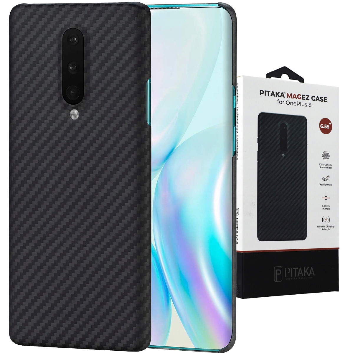 

Etui do OnePlus 8, Pitaka MagEZ Case, pokrowiec
