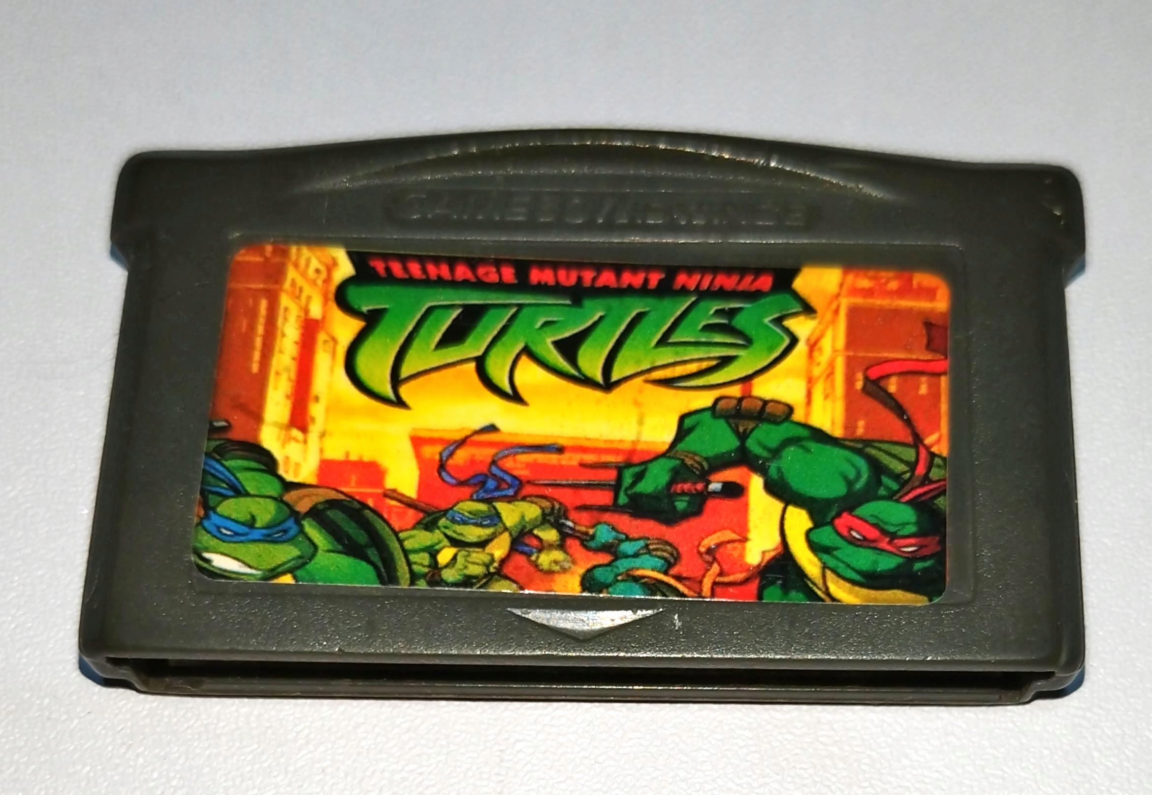 TURTLES TEENAGE MUTANT NINJA Nintendo Game Boy Advance pudełkowa