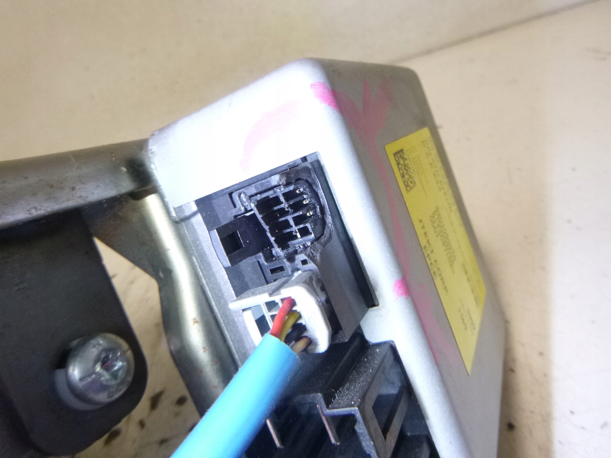 control electrics + control unit Renault Twingo II Lift 2013r.