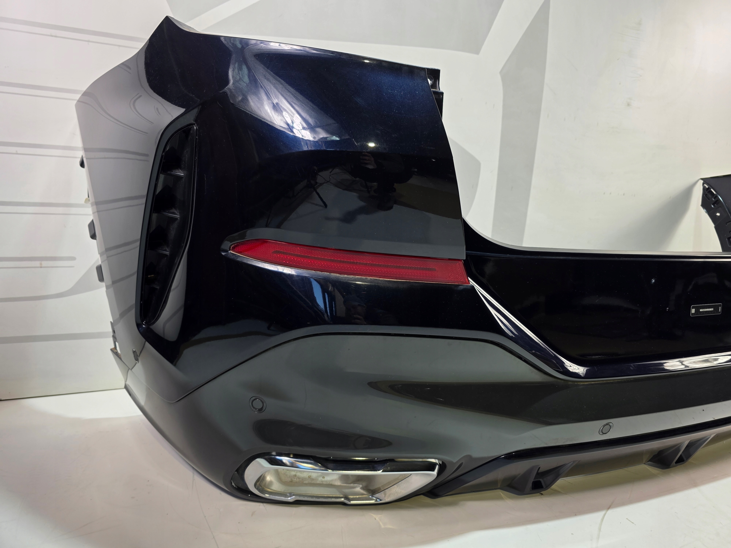 bumper rear BMW G06 X6 m-packet LCI 6XPDC 416