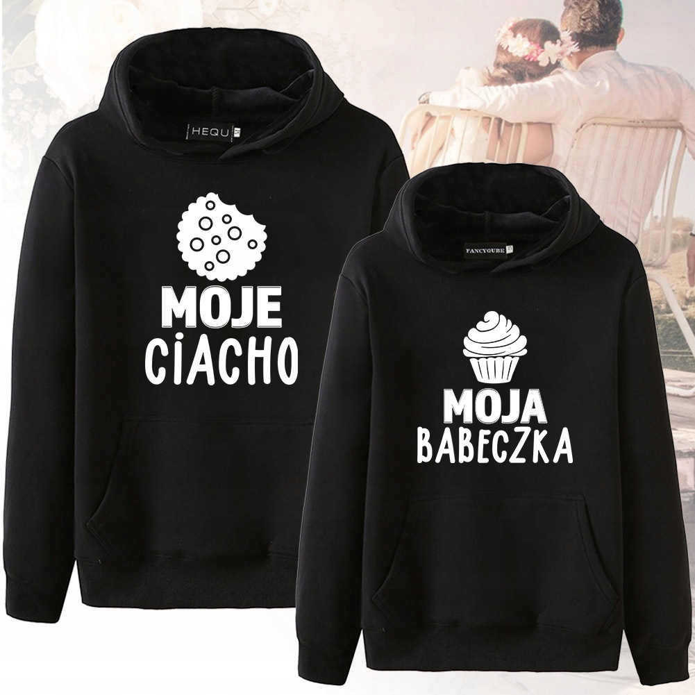 Sada mikin s kapucí Ciacho & Babička pro páry Dárek Pro Ni M