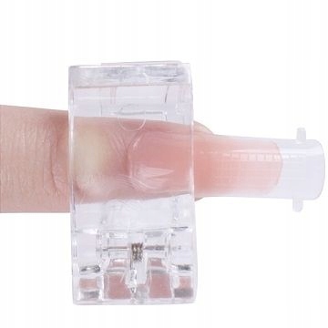 KLIPSY DO FORM PRZEDŁUŻANIA PAZNOKCI 5SZT BEZBARWN Marka inna marka