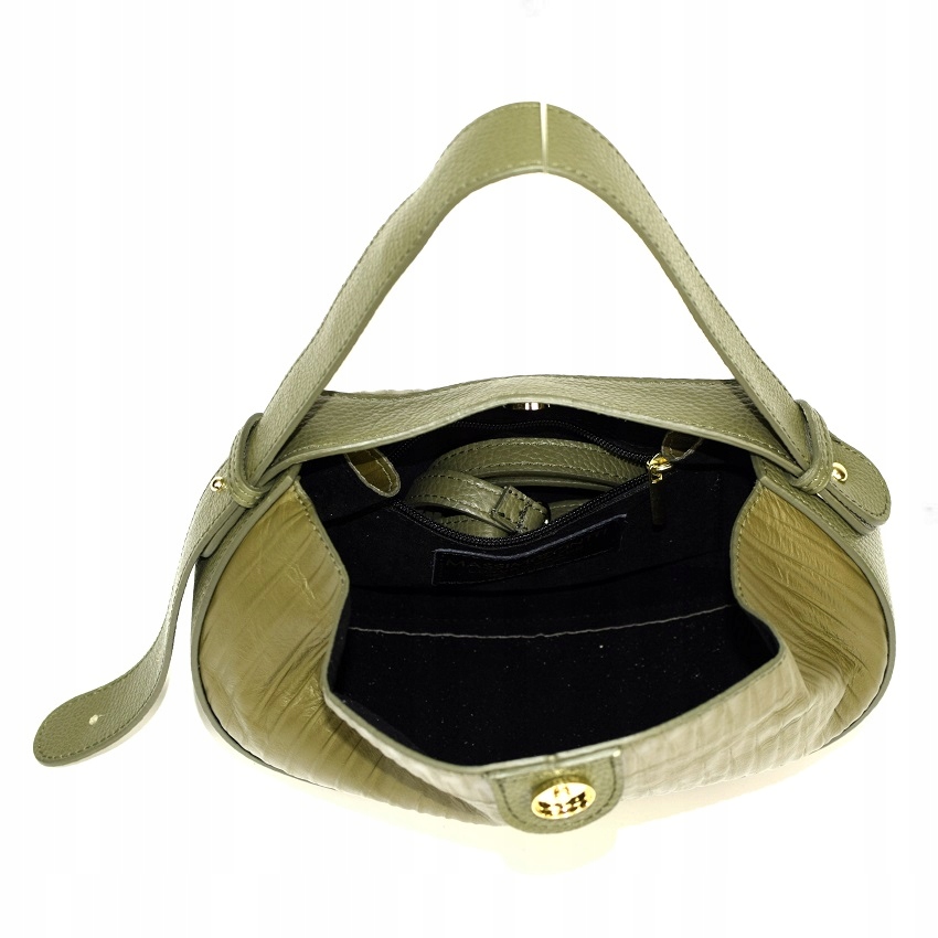 TOREBKA MASSIMO CONTTI SKÓRA NAT. LUX TAUPE 938B Styl miejski