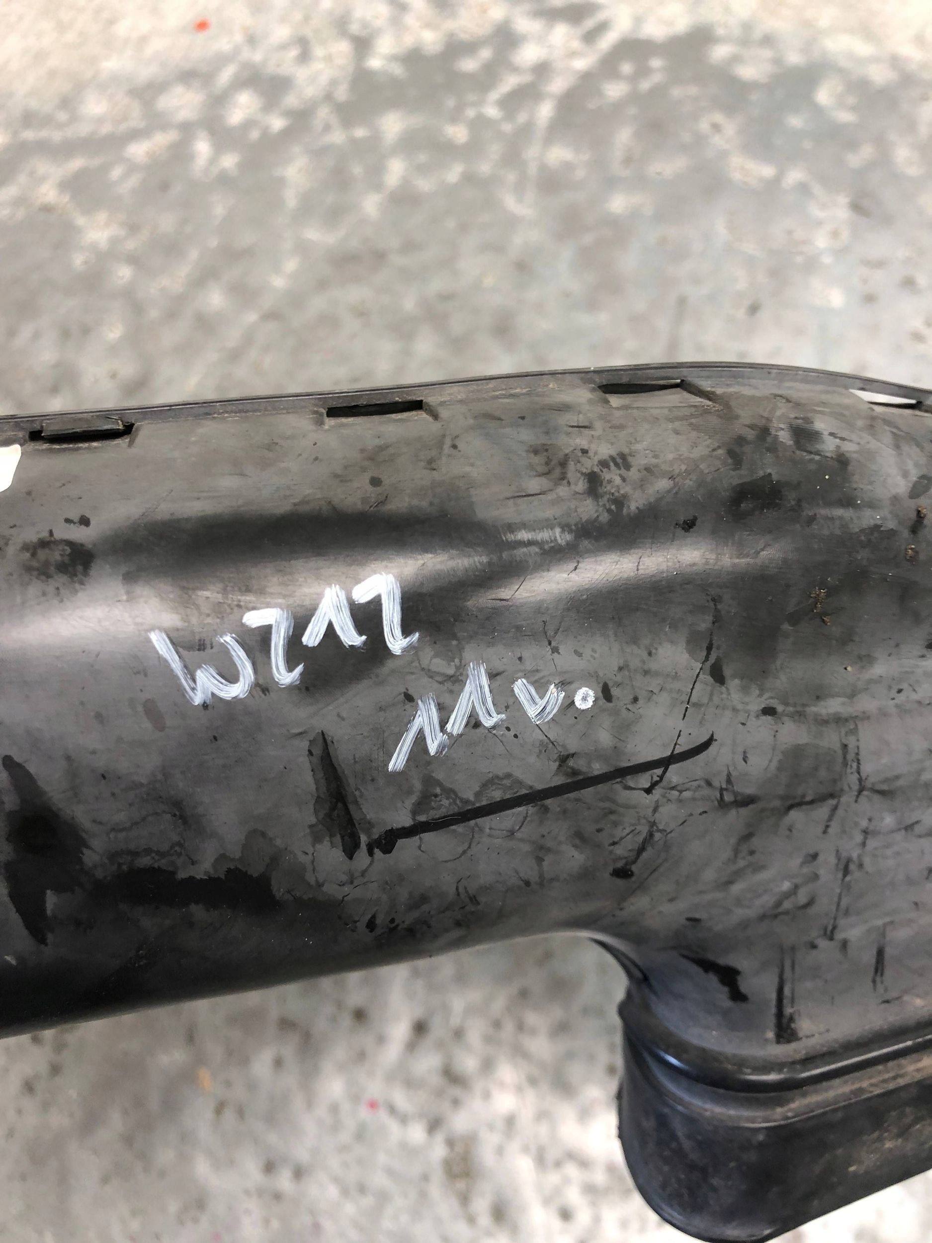 pipe air hose MERCEDES W212 A6510903437