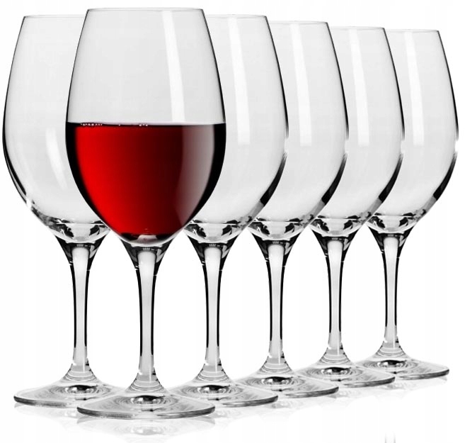 

Kieliszki do wina czerwonego Krosno Elite 450 ml