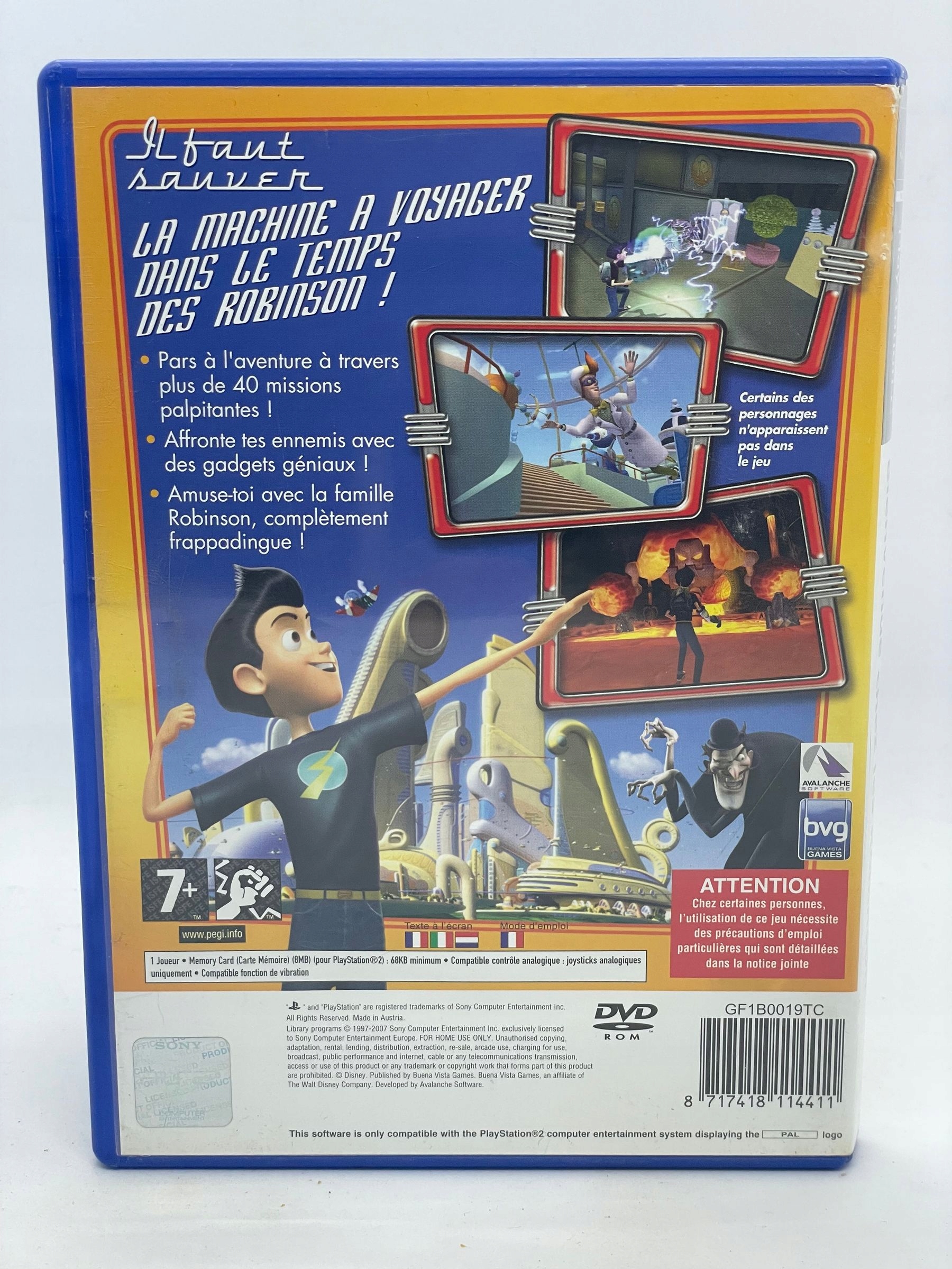 Gra Meet the Robinsons PS2 (FR) Tematyka zręcznościowe