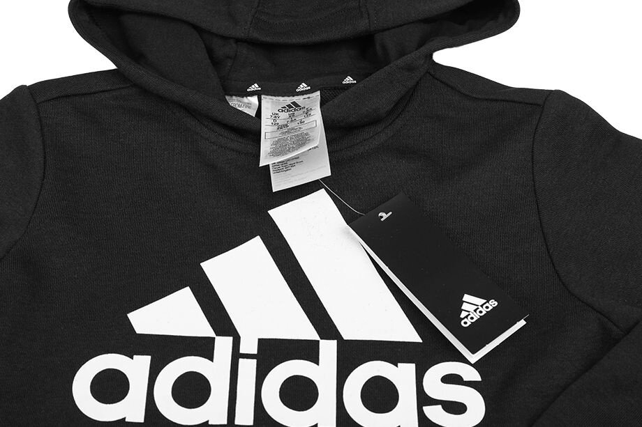 BLUZA DLA DZIECI ADIDAS ESSENTIALS CZARNA GN4027 r 140cm Rękaw długi rękaw