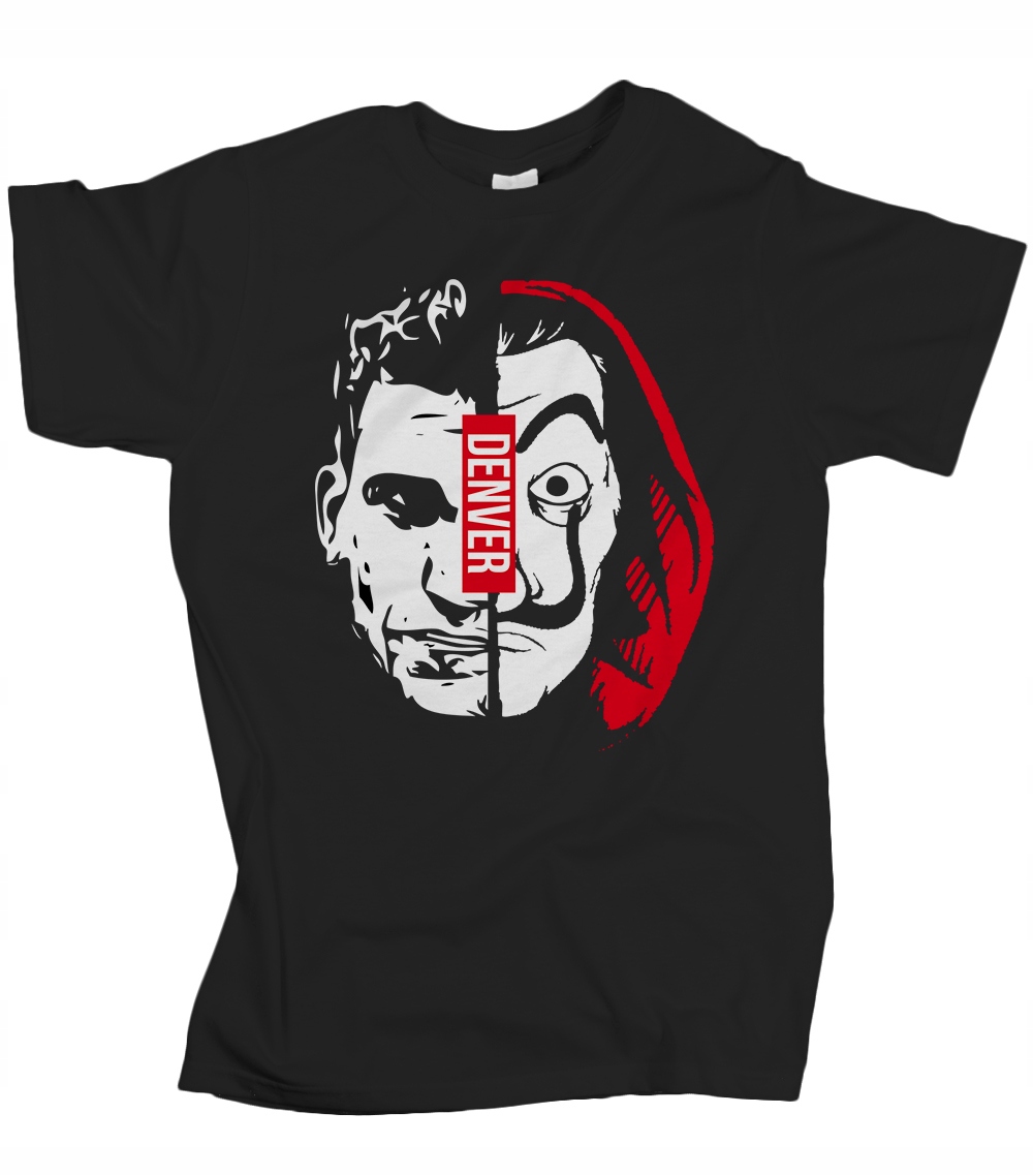 

Koszulka męska Dom z papieru bella ciao Denver