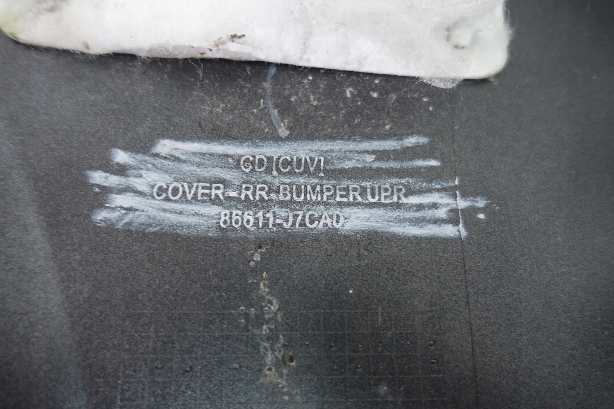 KIA XCEED 2019- bumper rear part rear 86611-J7CA0