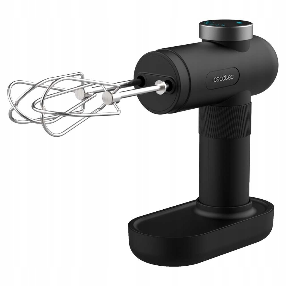 Cecotec Mikser Kuchenny Bezprzewodowy PowerTwist Battery 50W Czarny