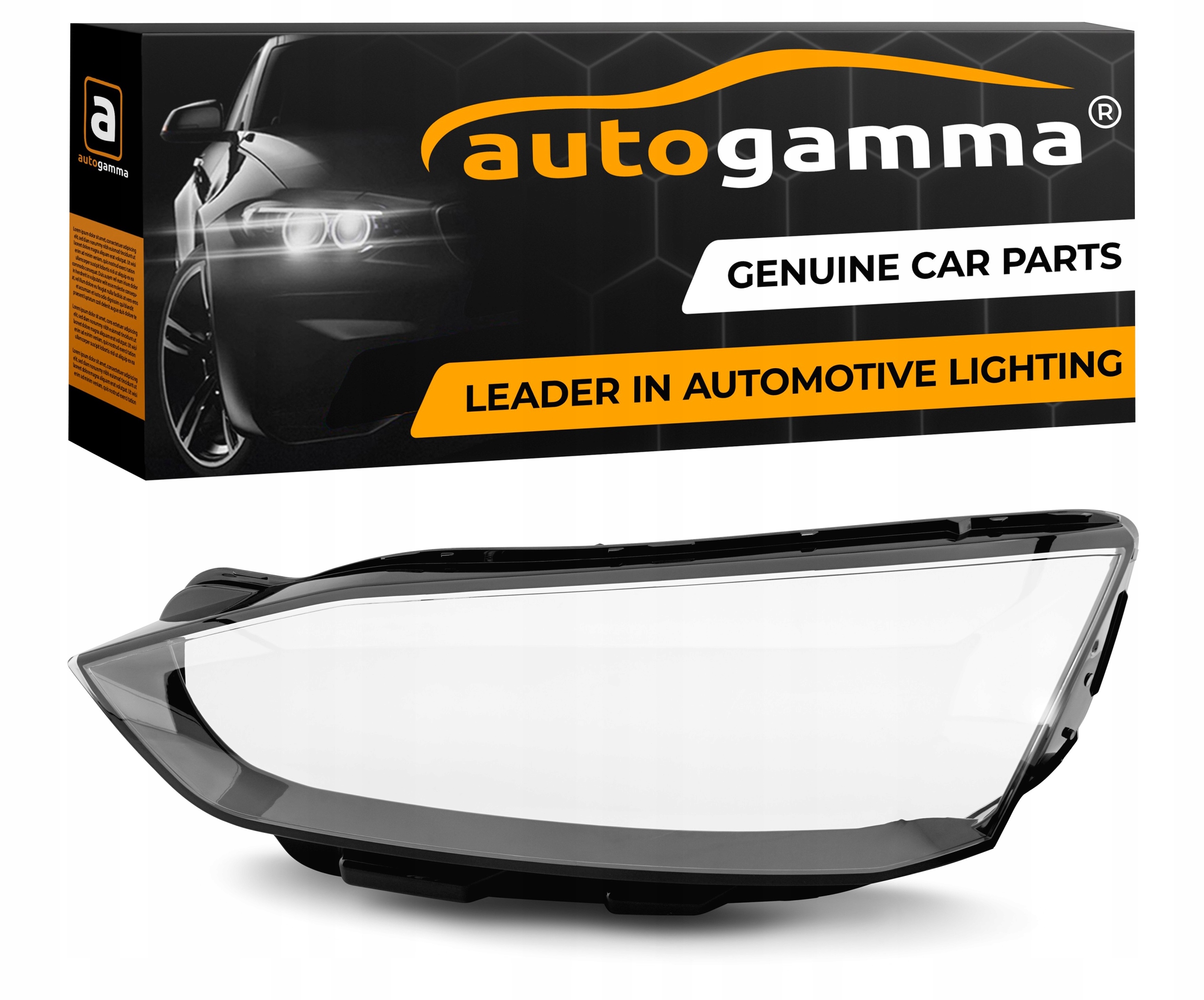 Sklo světlometu Audi A5 II S5 RS5 F5 8W (16-19) Levé