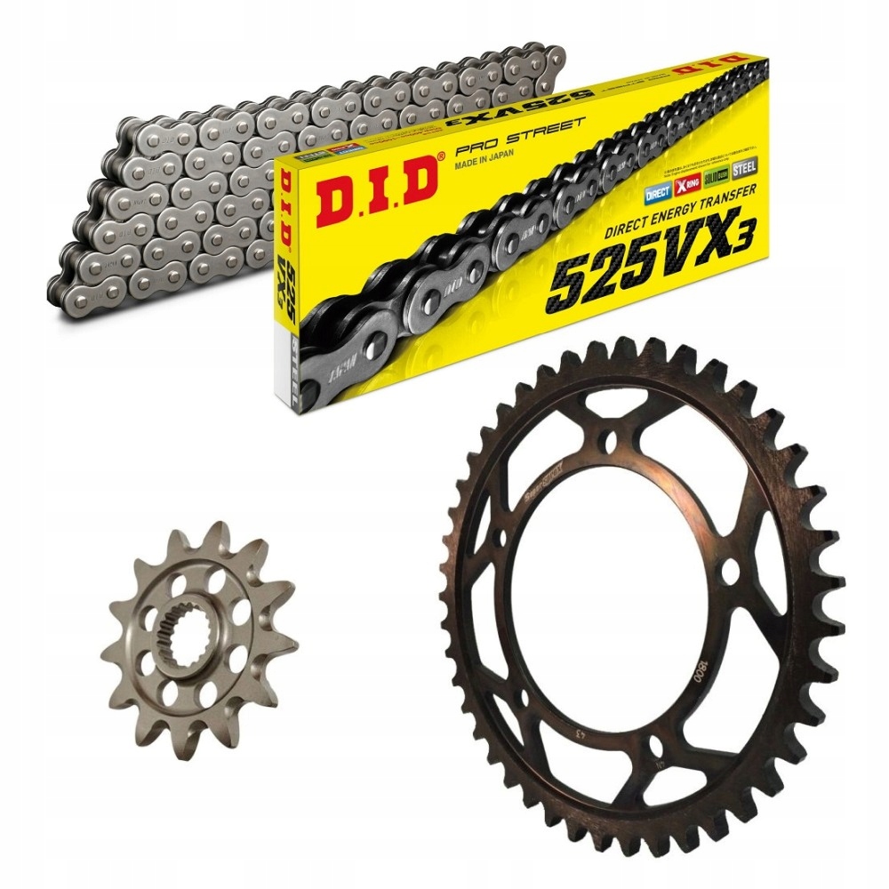 ZDRFE0172-1792:47.16633 - SUZUKI DL 650 V-STROM 07-16 комплект привода SPX