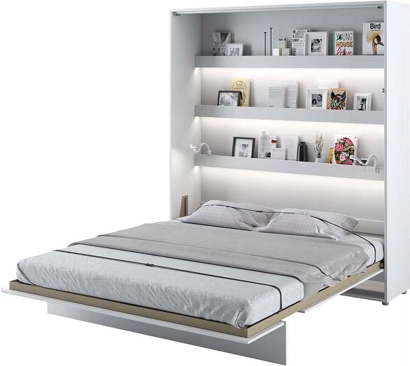 

Półkotapczan Biały Połysk 180x200 Bed Concept