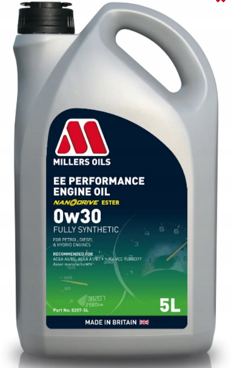 MILLERS EE PERFORMANCE 0W30 5L 8207