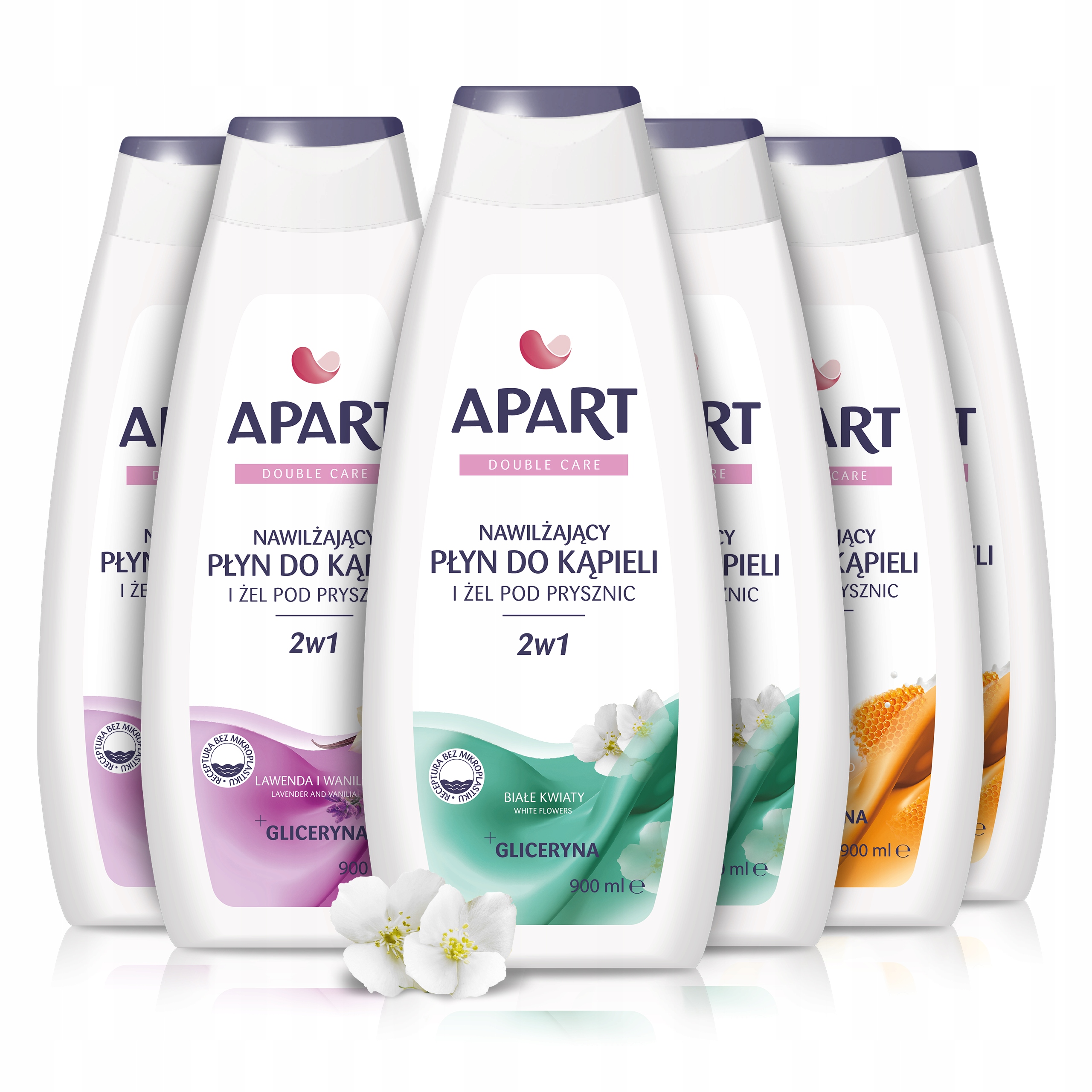 

Apart Żel pod Prysznic Damski 2w1 Mix 6x900ml