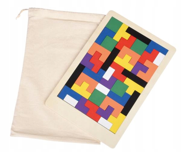 

Układanka łamigłówka puzzle gra edukacja drewno
