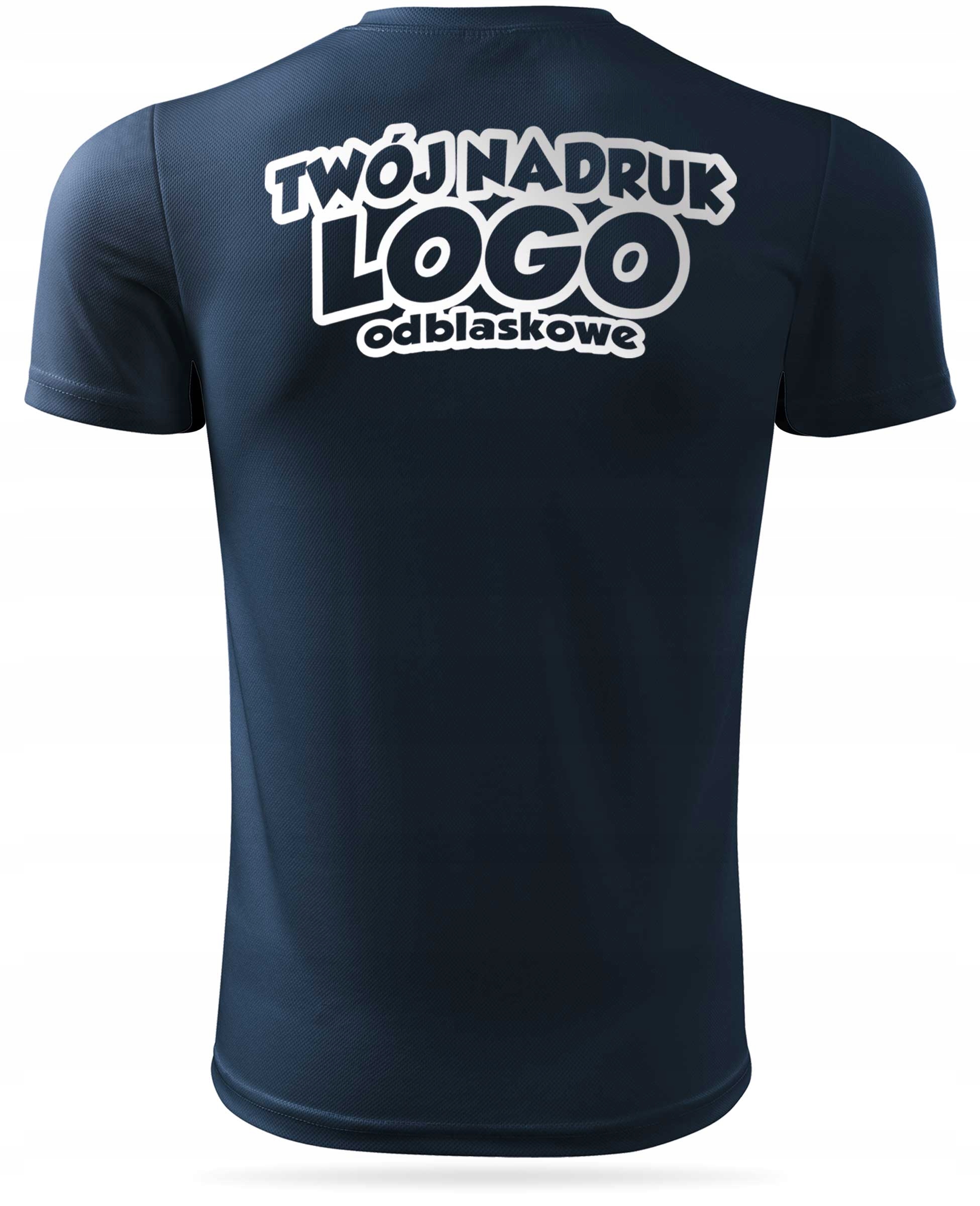 Koszulka T-shirt techniczna sportowa + swoje LOGO Kod producenta HVR termoaktywne