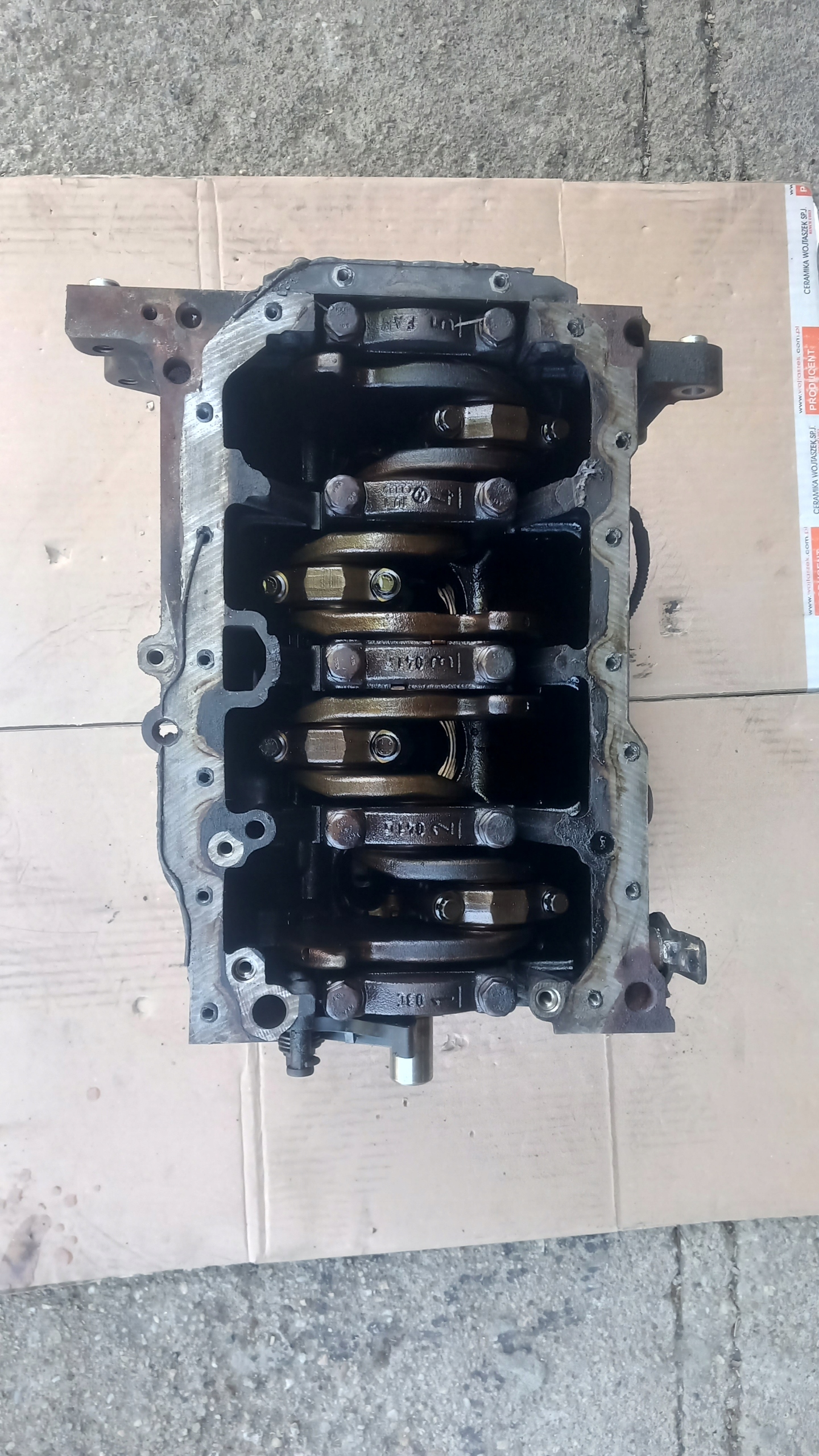 Blok Wałki Tłoki VW 1.4 TSI CAX