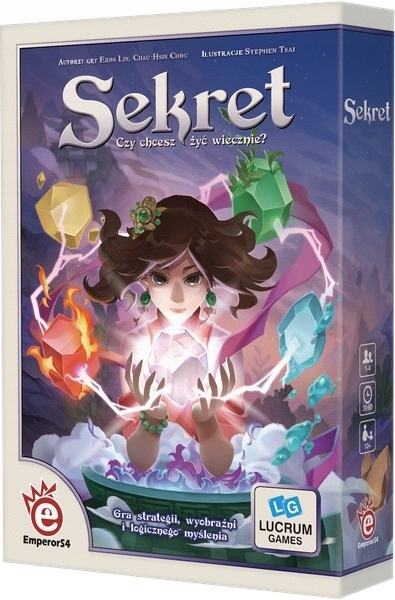 SEKRET CZY CHCESZ ŻYĆ WIECZNIE GRA PLANSZOWA