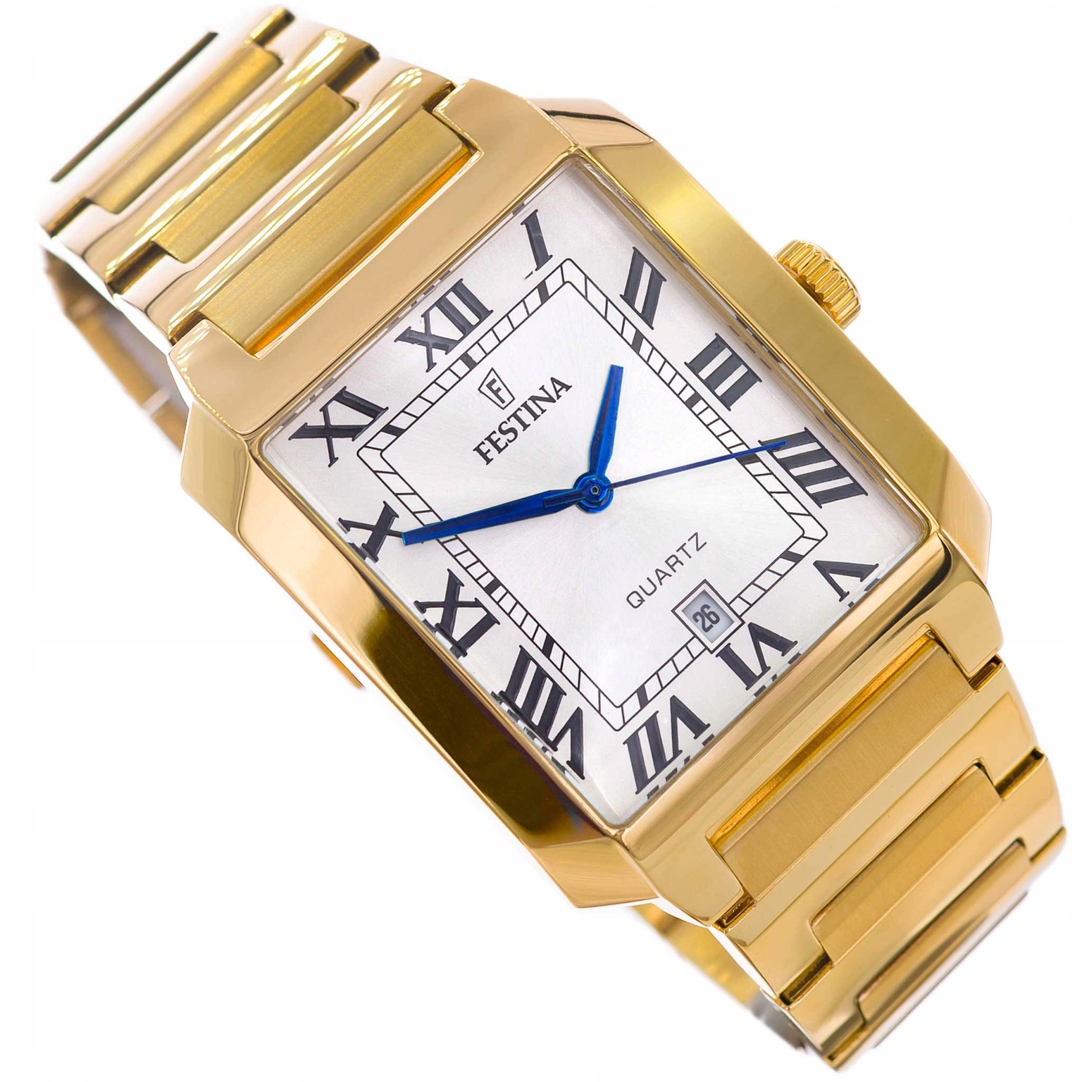 Pánské Hodinky Festina F20678/1 Classic Klasické Na Ocelovém Náramku S Datumovka
