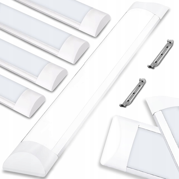 

4xLAMPA Led Natynkowa Do Garażu Warsztatu 36W