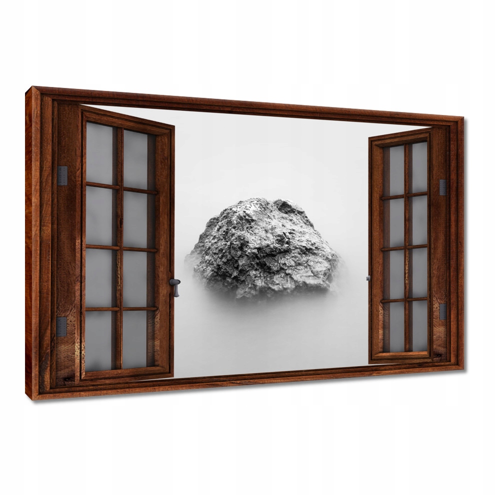 

Obrazy 60x40 Czarno biała Skała