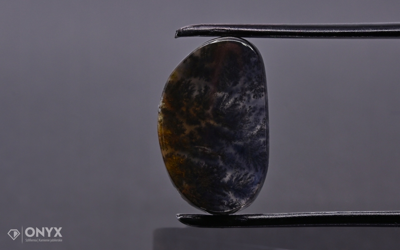 Dendritový achát z Kazachstánu nepravidelná destička