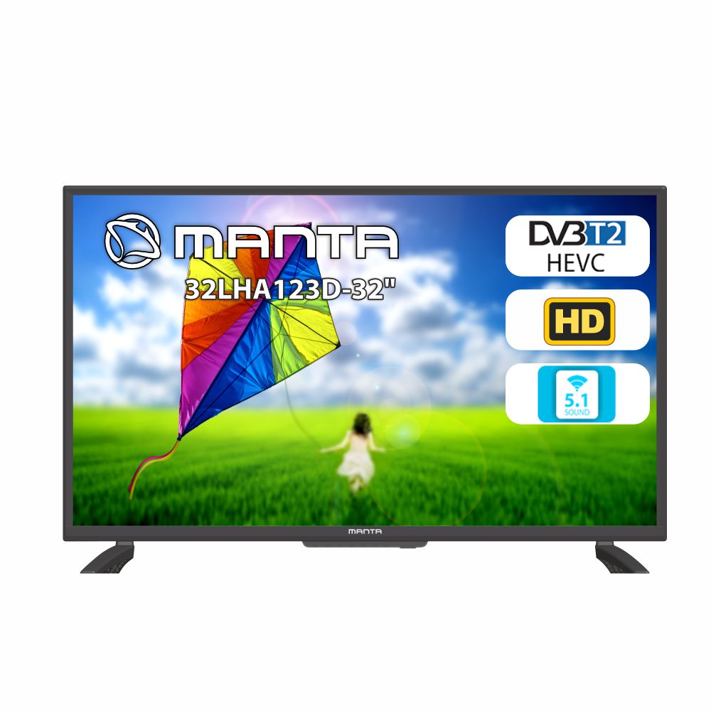 

Telewizor 32 Cale Smart Tv Manta DVBT2 Led Wi-fi