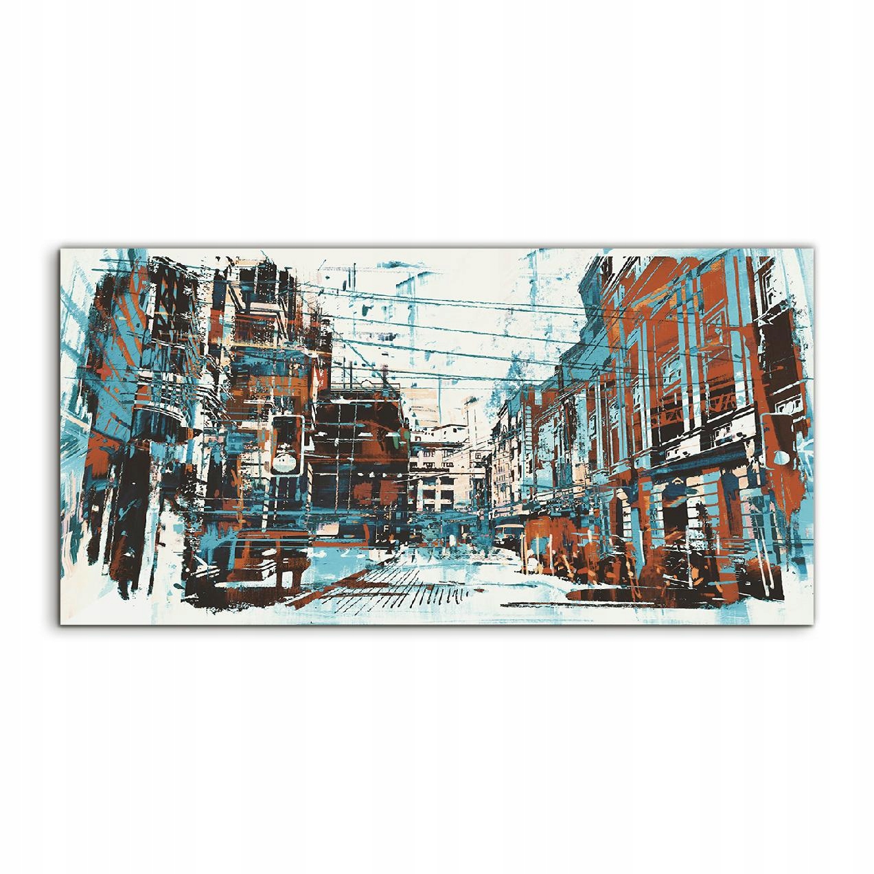 

Obraz akryl 100x50 z grafiką Ulica Miejski Grunge