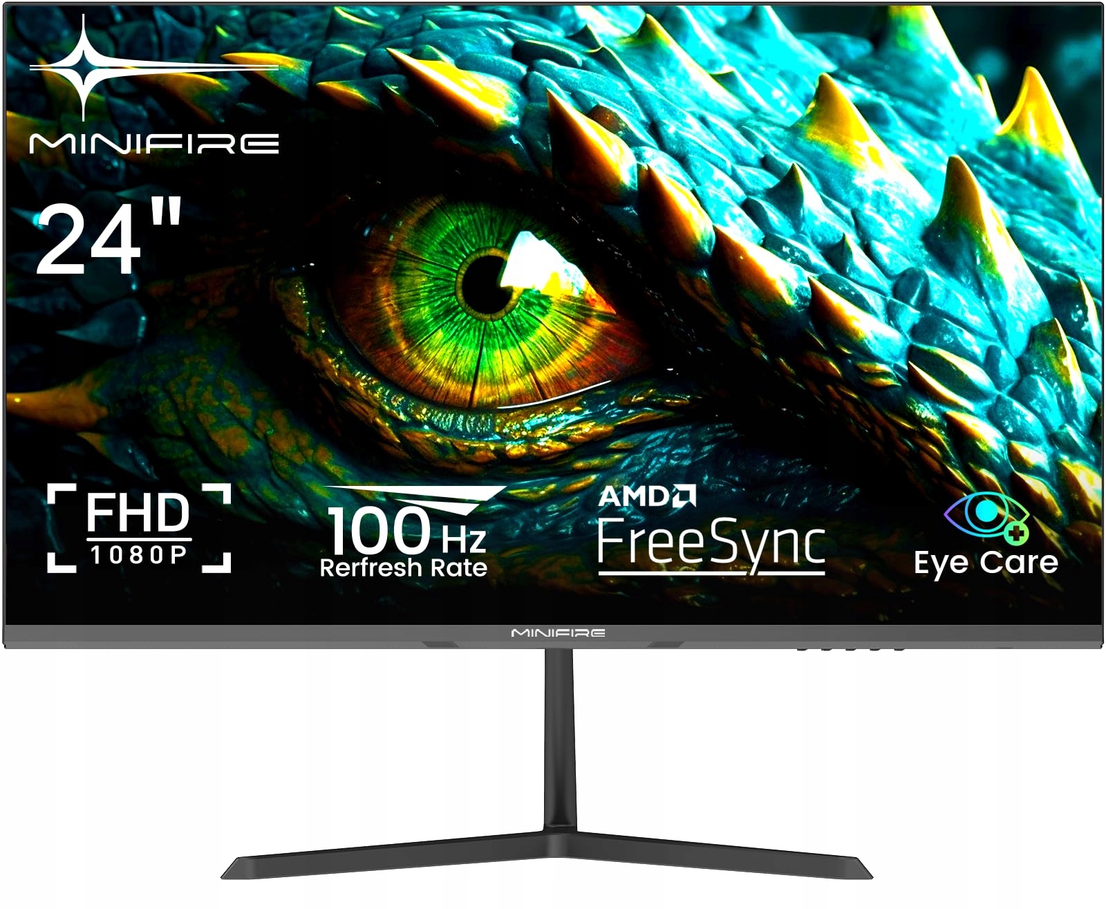 Herný Monitor Minifire MF24X3 24 Palcov 100HZ Fhd 1080P 5MS Pre Hráčov