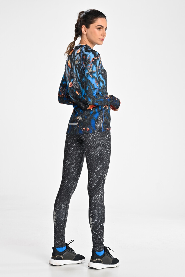 LEGGINSY 7/8 SPORTOWE DO BIEGANIA FITNESS DAMSKIE Kod producenta OSLP7-19B90