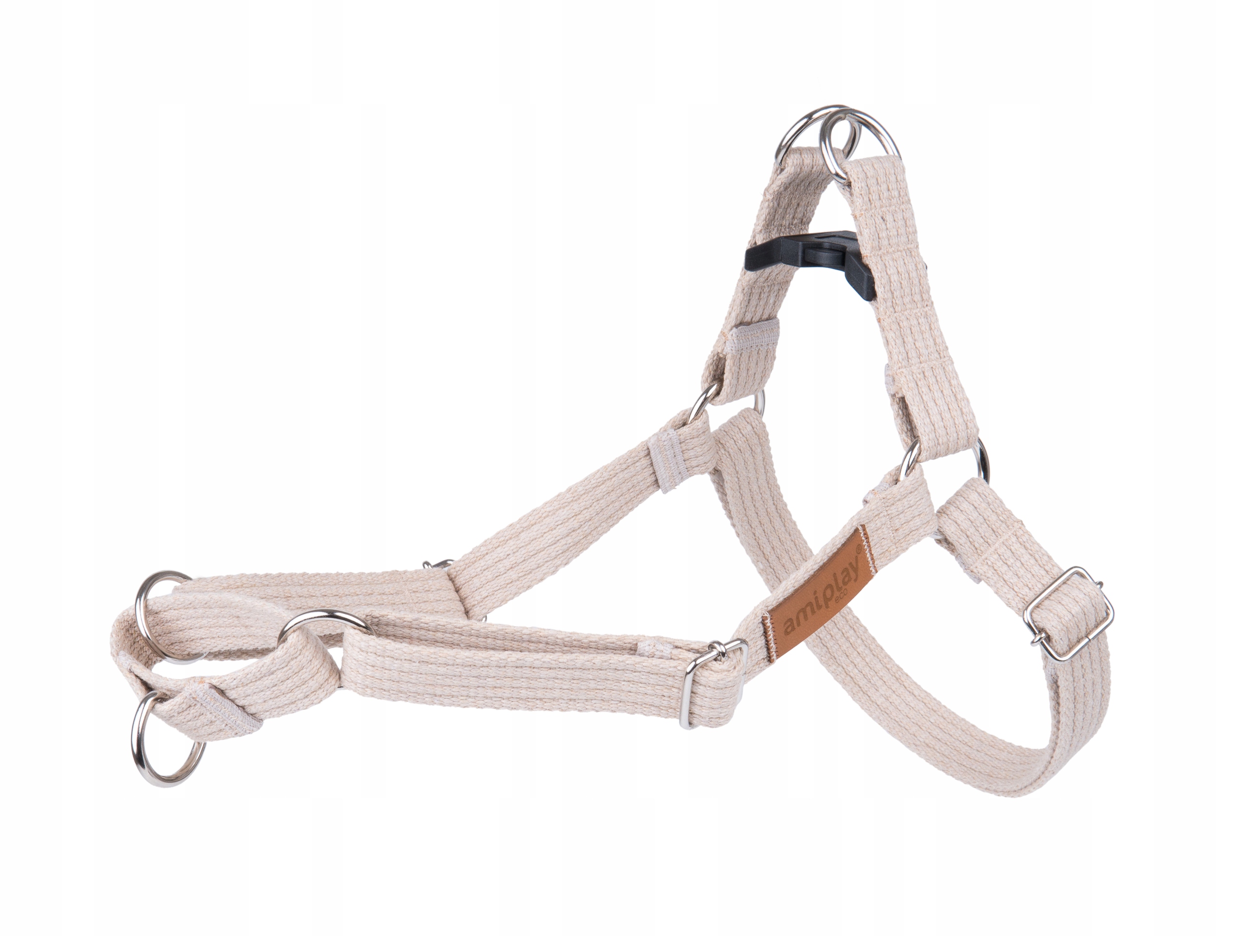 

Amiplay Szelki Regulowane Cotton Easy Go M Beż
