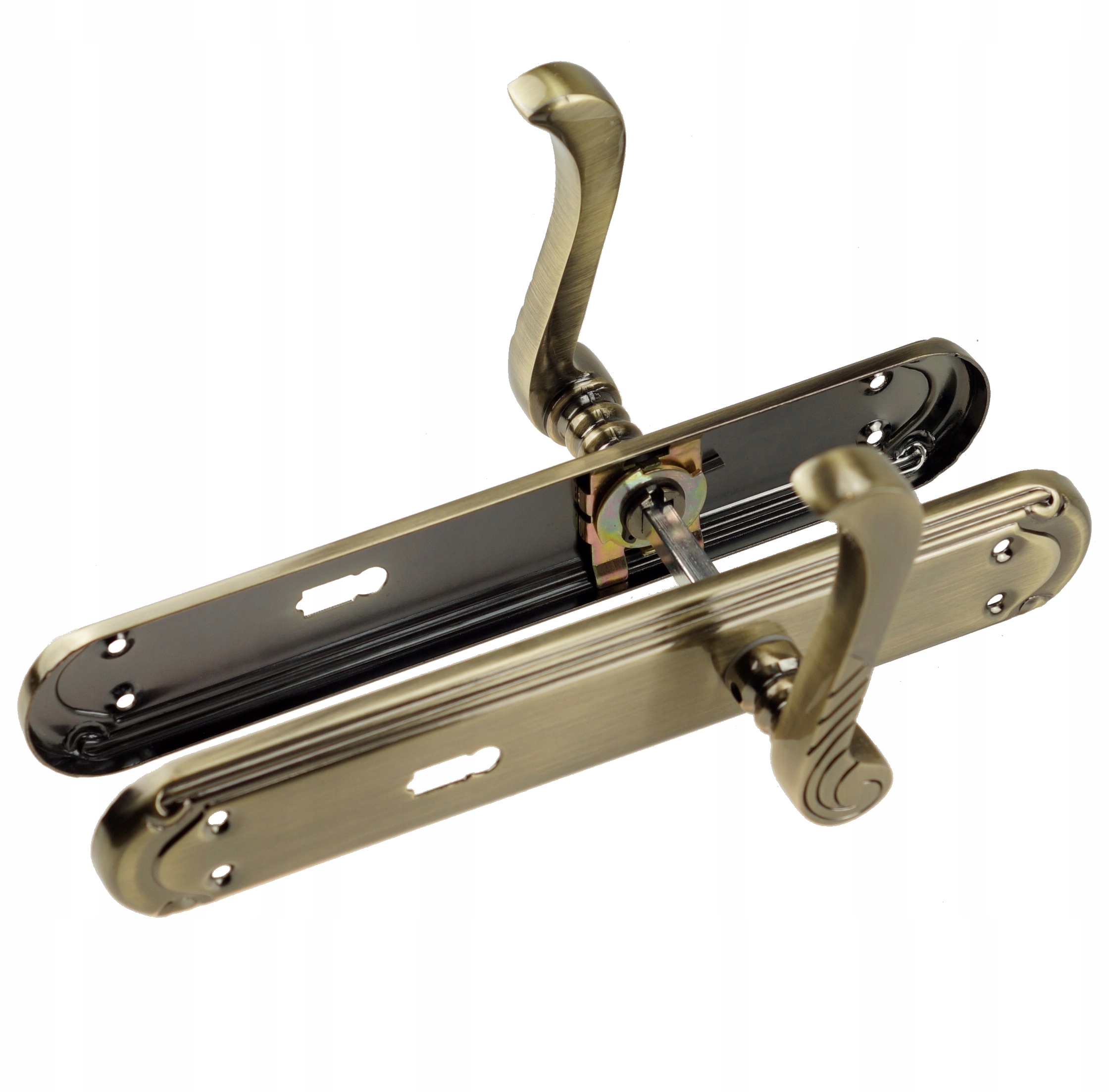 KLAMKA DRZWIOWA 72 mm KLUCZ PATYNA CASABLANCA Rodzaj Klamka wewnętrzna