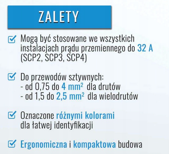SZYBKOZŁĄCZKA WTYKOWA 2 TORY 0,75-4 mm SIMET 100 Liczba torów prądowych 2