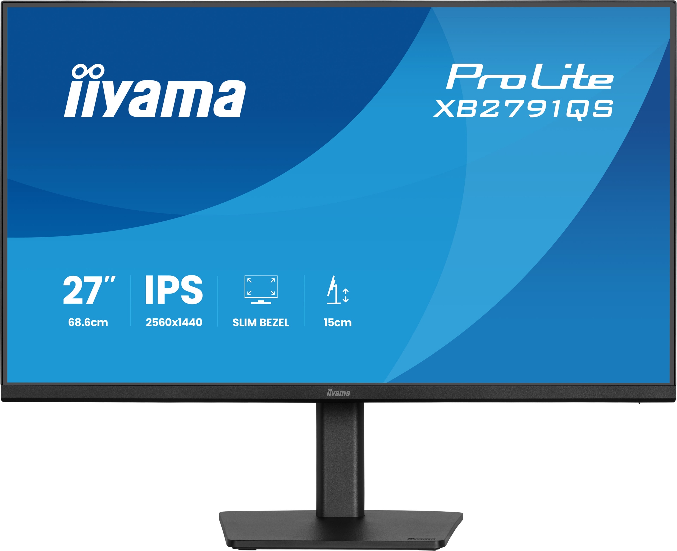 Monitor iiyama ProLite XB2791QS-B1 27 Wqhd Ips Led 1ms /hdmi, DisplayPort/