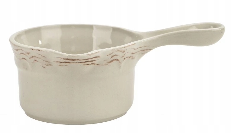KOKILKA SOSJERKA MISECZKA DO DIPÓW Z UCHWYTEM CERAMICZNA 0,3 l