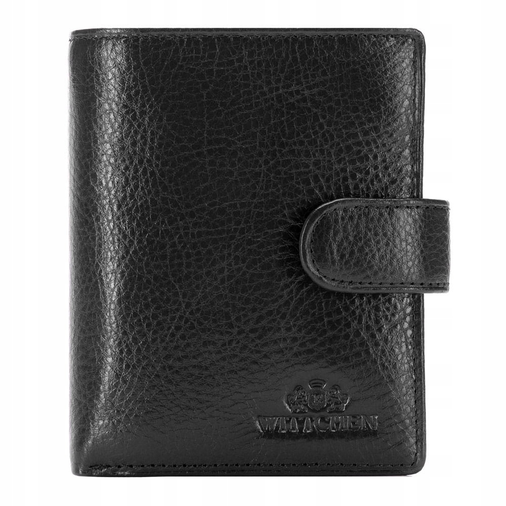 Střední černá kožená dámská peněženka Wittchen Italy 21-1-024-L1 Rfid