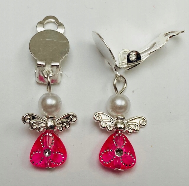 KLIPSY ŚWIĄTECZNE ręcznie wykonane ANIOŁKI