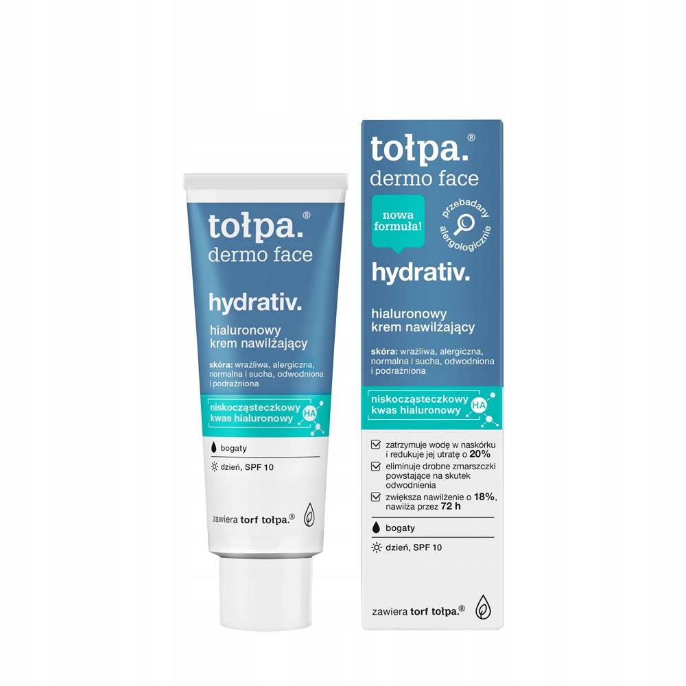 

Hialuronowy krem nawilżający Tołpa Hydrativ 40ml