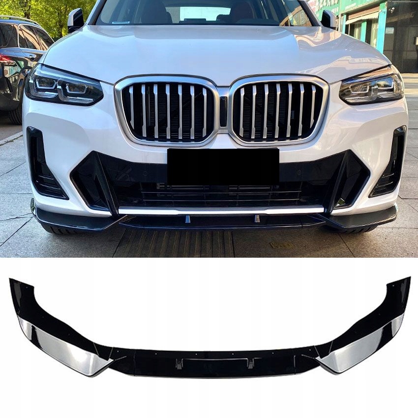 SPOILER ZDERZAKA PRZÓD SPLITTER DOKŁADKA BMW X3 G01 LCI M-Sport pakiet