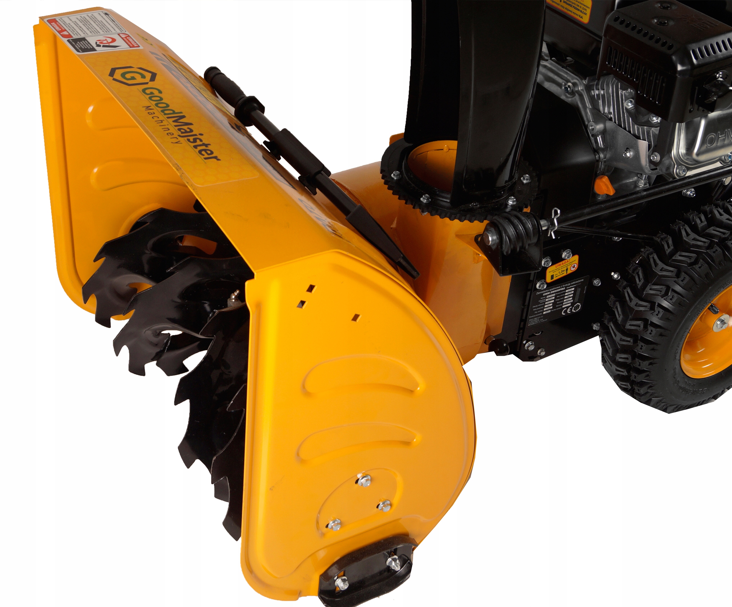 ODŚNIEŻARKA PRZYSTAWKA DO ZAMIATARKI SPALINOWEJ GoodMajster Machinery 65cm Rozruch manualny