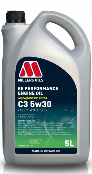 OLEJ MILLERS EE PERFORMANCE C3 5W30 5L