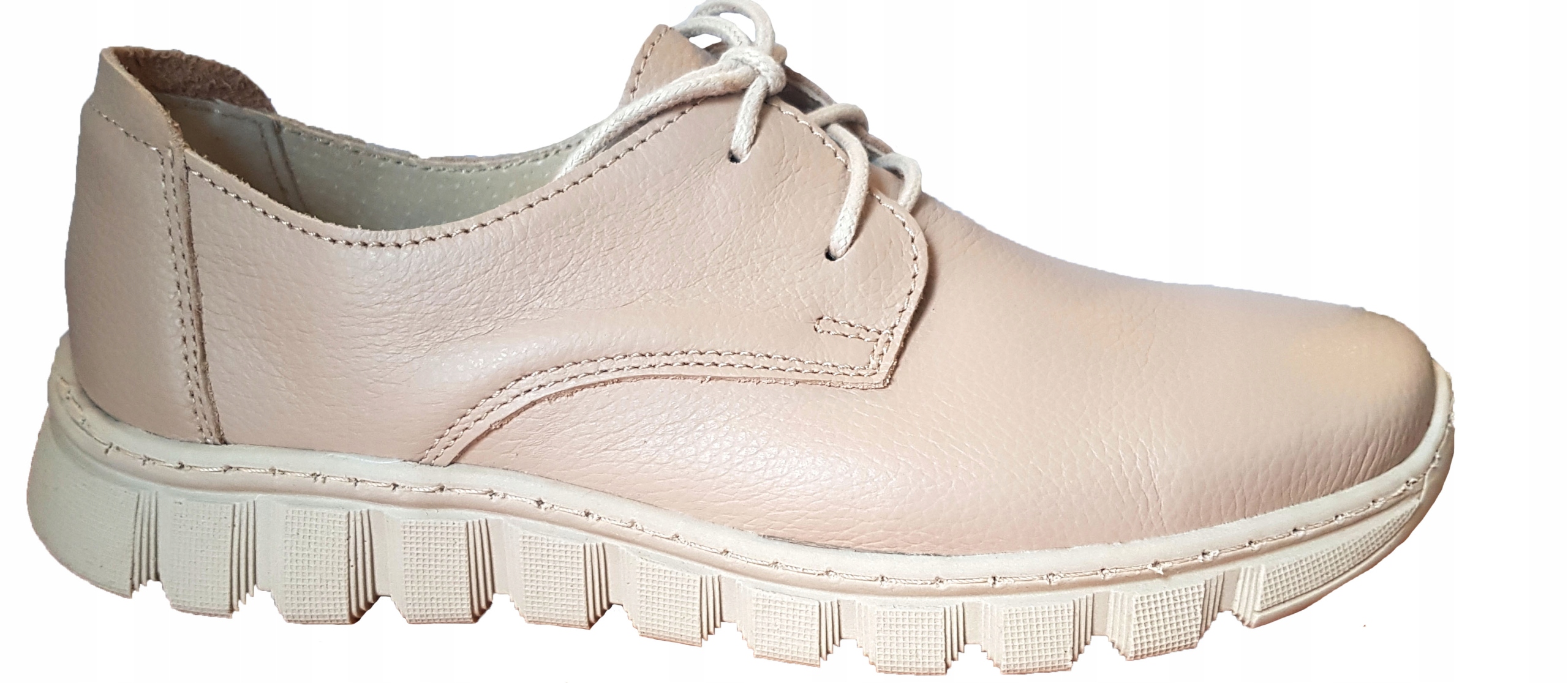 Béžové Kožené Boty Helios Komfort 417, vel. 41