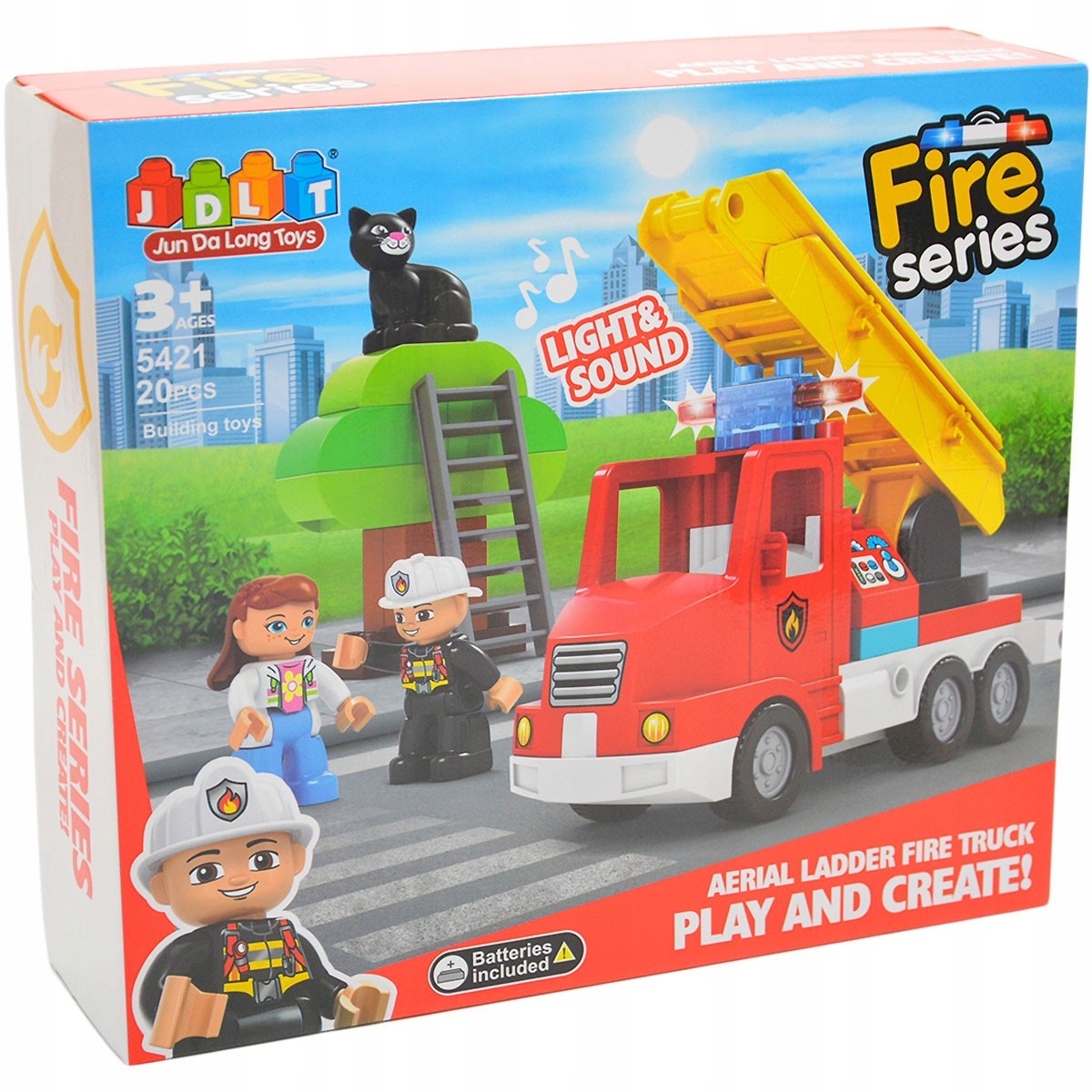 

115809 Jdlt Klocki Straż Pożarna 20 El Św Dź Kot N