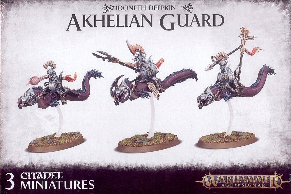 Warhammer Age of Sigmar AoS Idoneth Deepkin Akhelian Guard Games Workshop System Warhammer Age of Sigmar