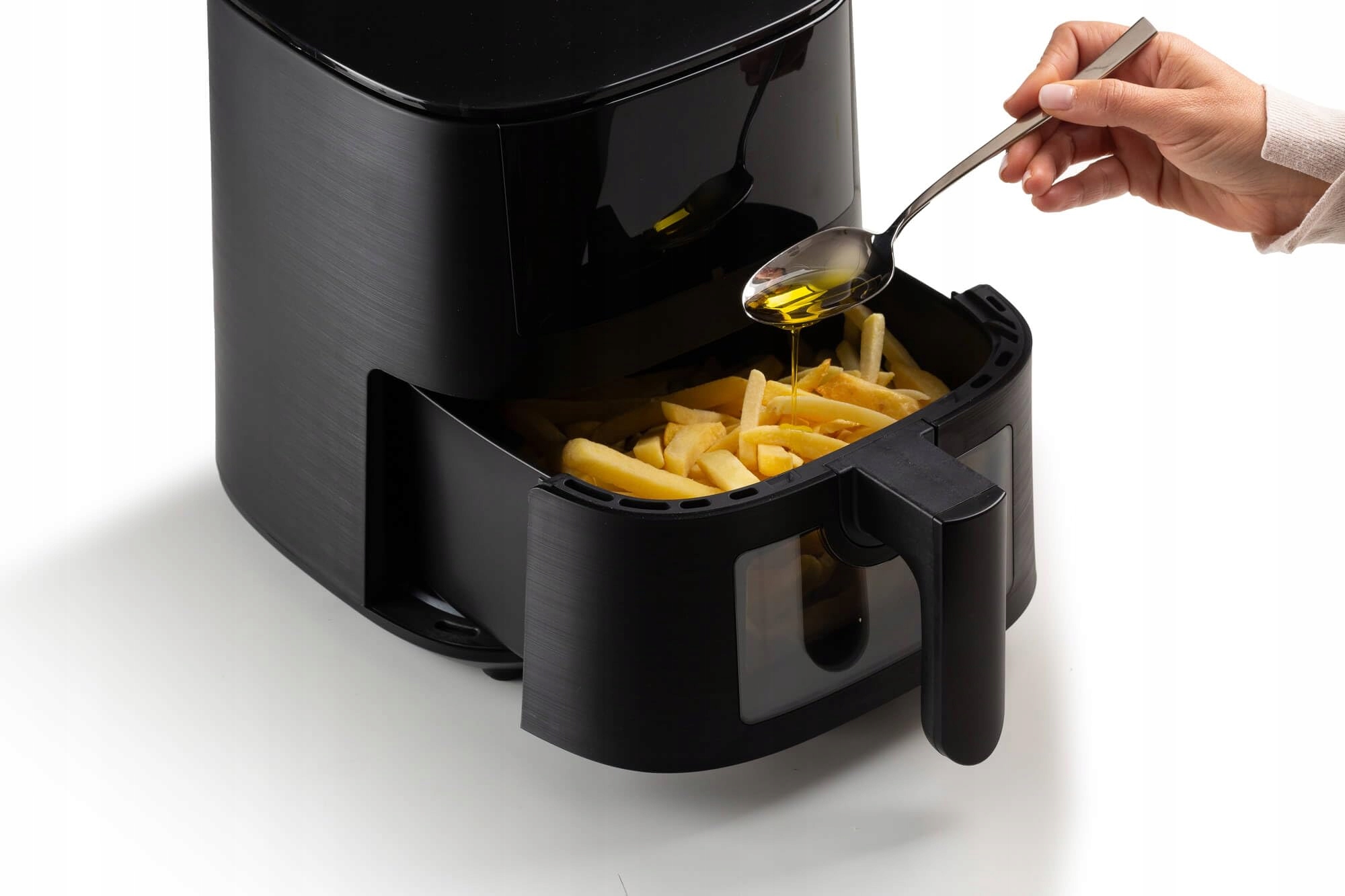 ARIETE Frytkownica Beztłuszczowa 4L 1400W 9 Programów Grill Czarna — miniatura 4